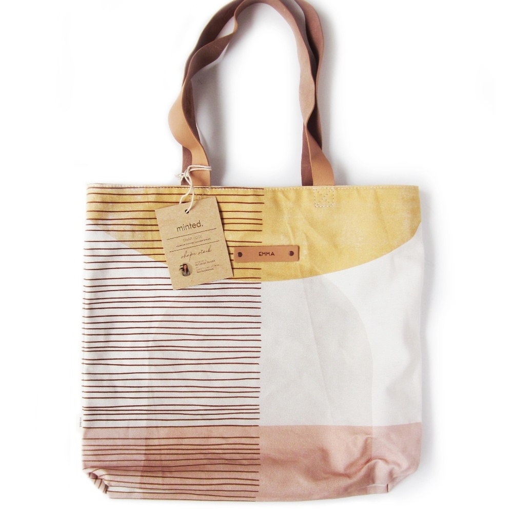 Minted Snap Tote EMMA